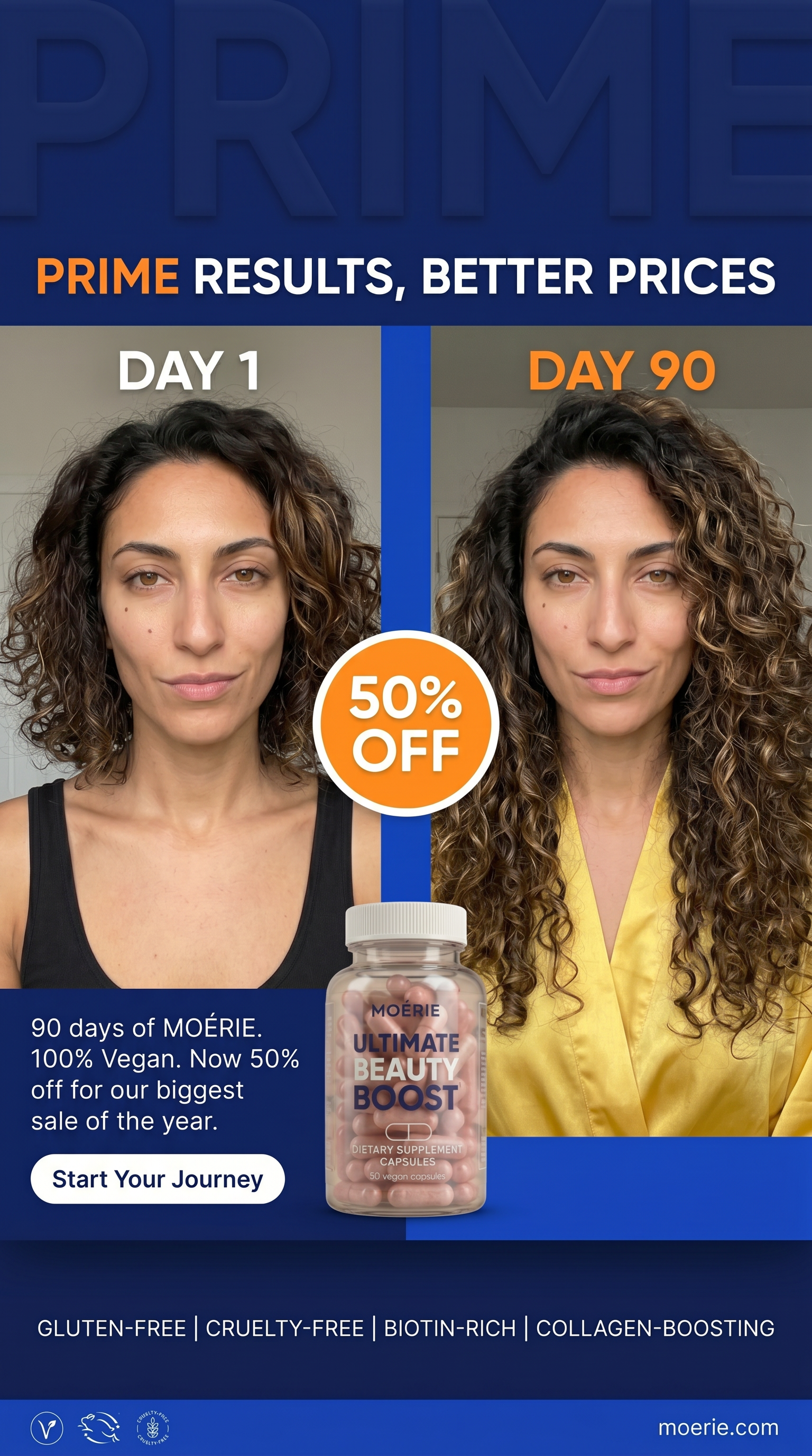 Moérie Beauty Facebook ad
