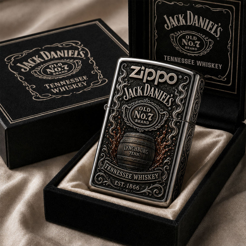 Special Love Gift Facebook ad: Premium Jack Daniel's 160th Anniversary Zippo Lighter V2…