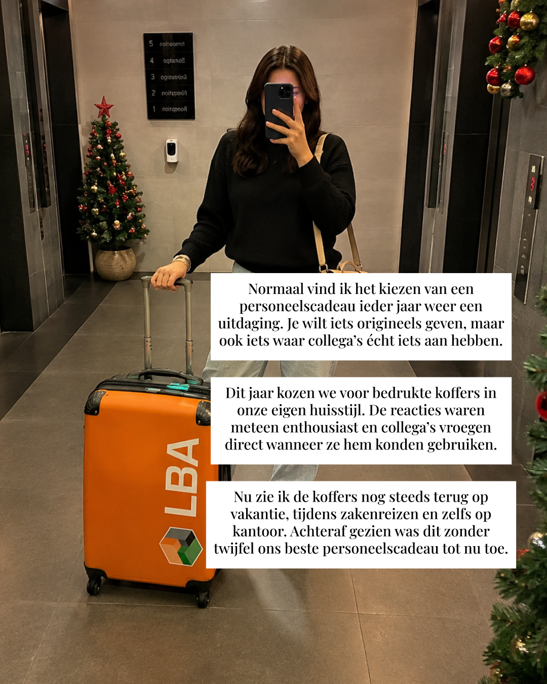 Noboringsuitcases Facebook ad: Unieke kerstcadeaus voor medewerkers: ontdek de kracht van…