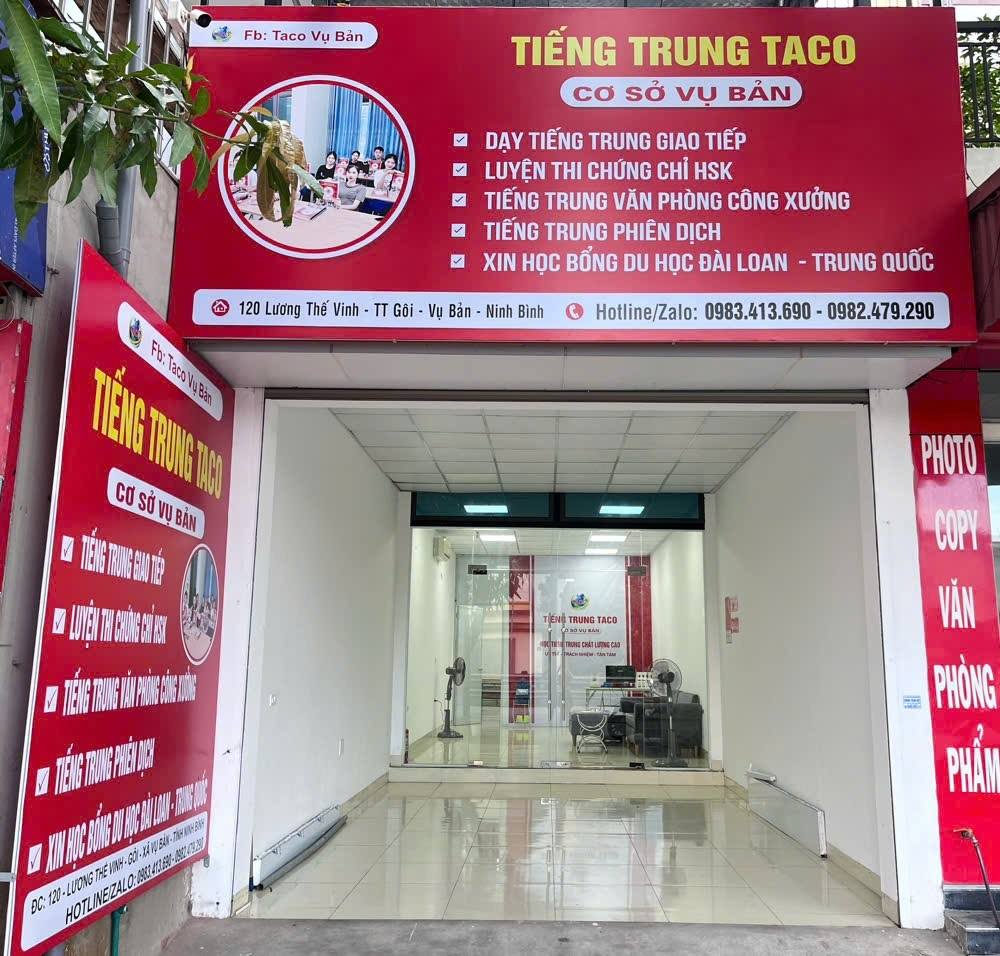 Tiếng Trung TACO - Học tiếng Trung Chất Lượng Cao Facebook ad