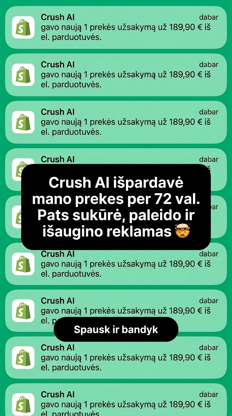 trycrush.ai Facebook ad