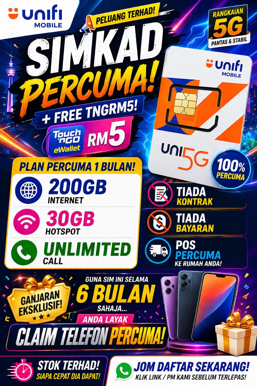 Simkad laju giler Facebook ad from May 2, 2026
