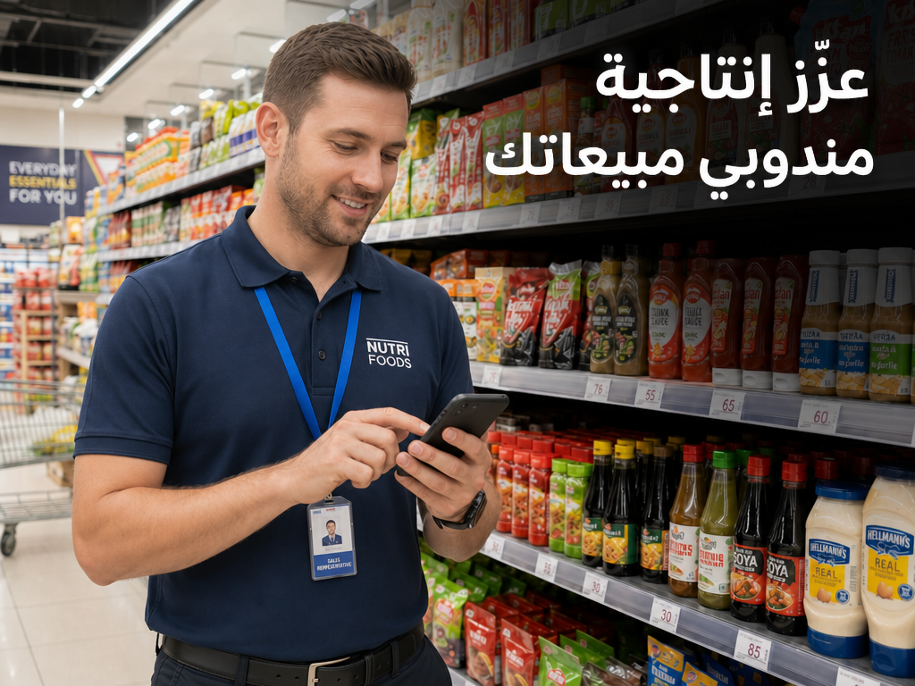 Repzo Facebook ad: نظام ادارة المبيعات والمندوبين