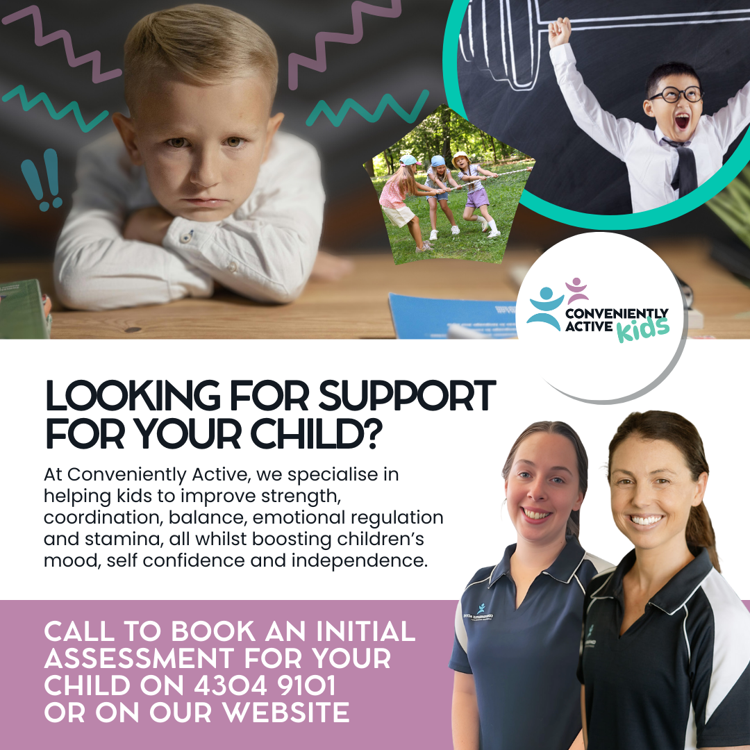 Conveniently Active Kids Facebook ad: Conveniently Active