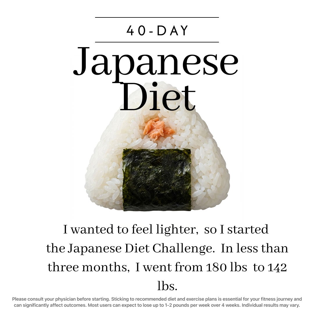 Japanese Diet Plan Facebook ad