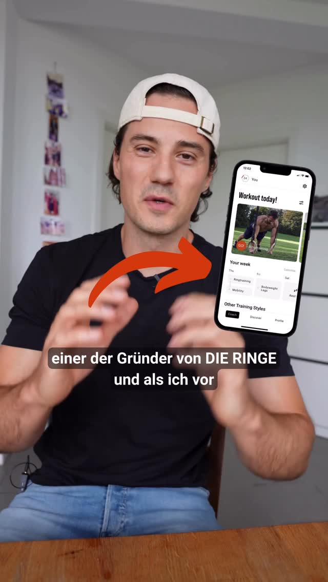 Paul Uhler Facebook ad: Vor 12 Jahren habe ich mit Calisthenics angefangen.