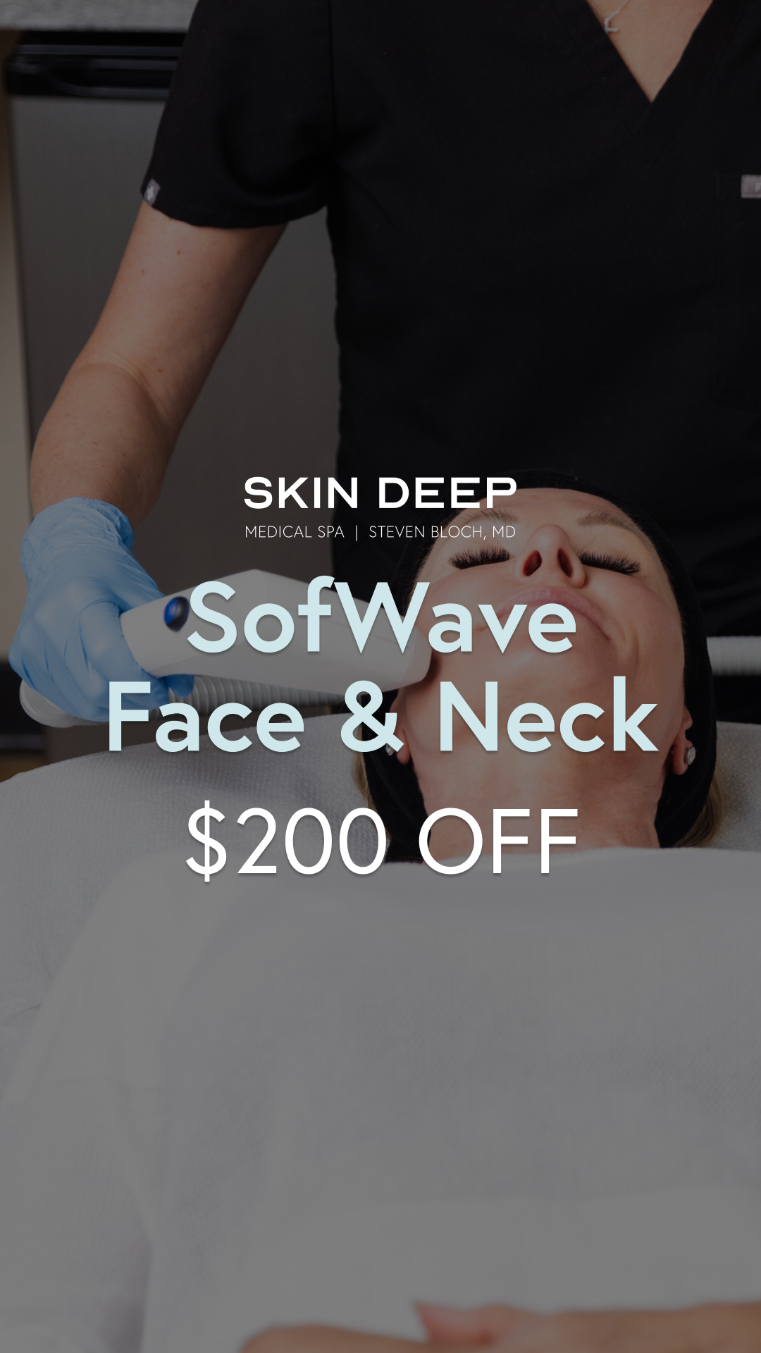 Skin Deep Medical Spa- Steven Bloch MD Facebook ad