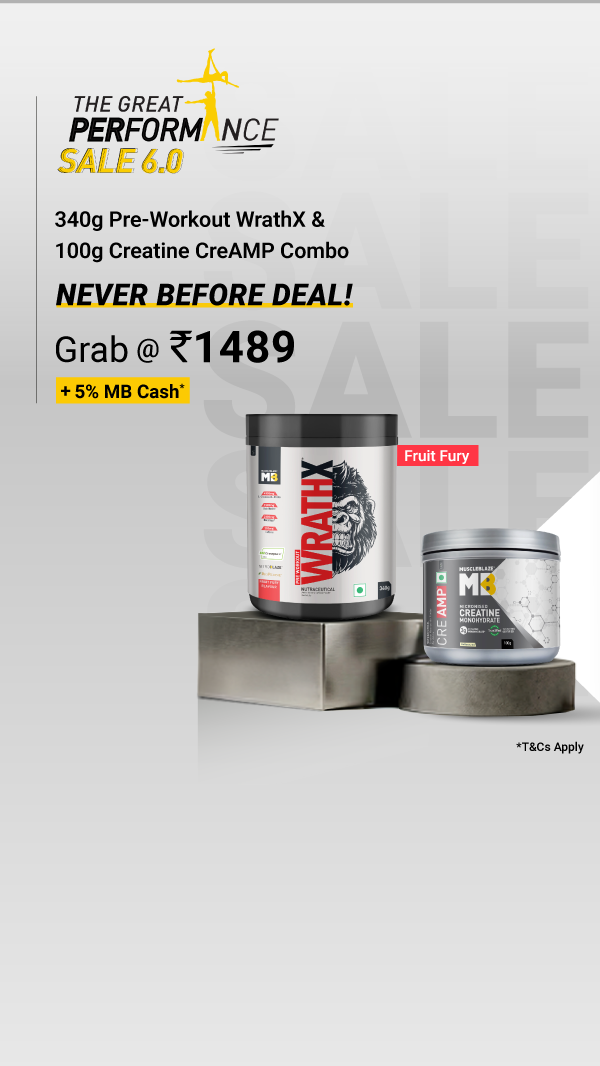 MuscleBlaze Facebook ad