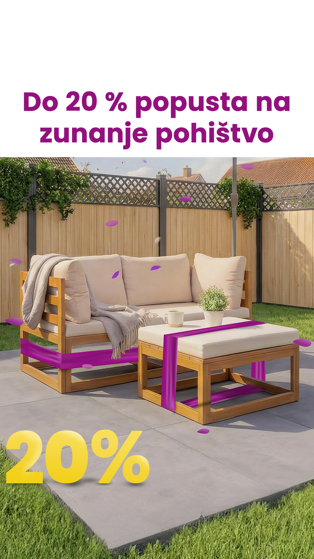 vidaXL Facebook ad
