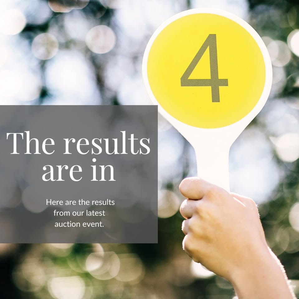 Ray White Caloundra Facebook ad: May Auction Results