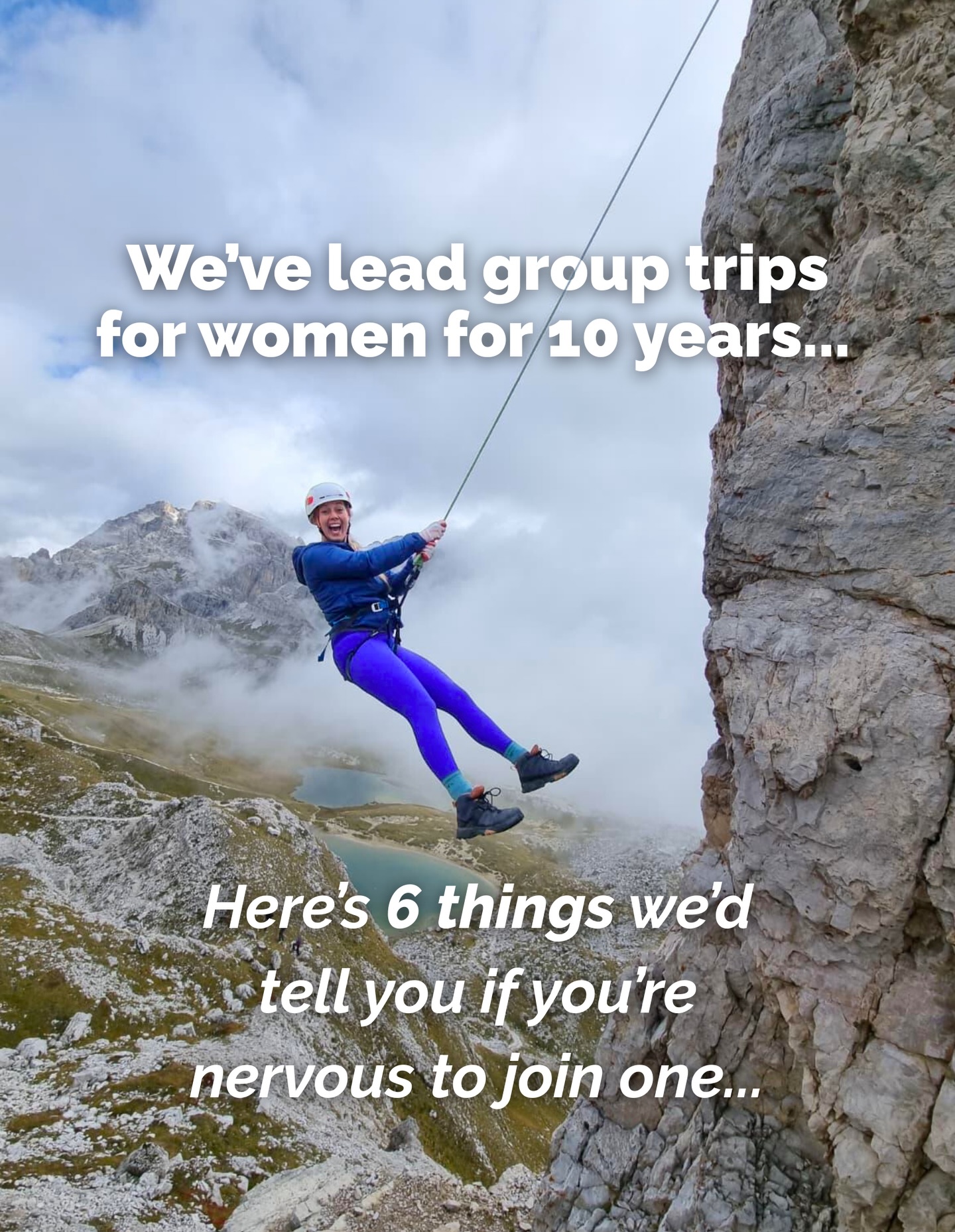 Explorer Chick Adventure Co. Facebook ad