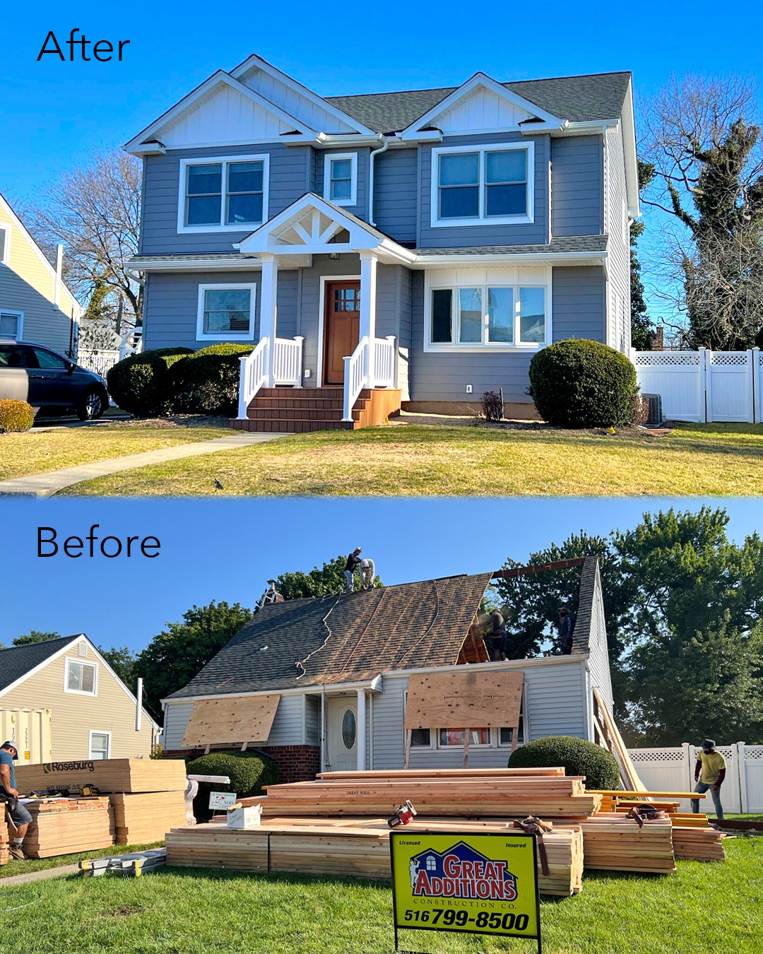 Great Additions Construction Company: General Contractor Long Island, NY Facebook ad: Reimagine Your Home with Great Additions
