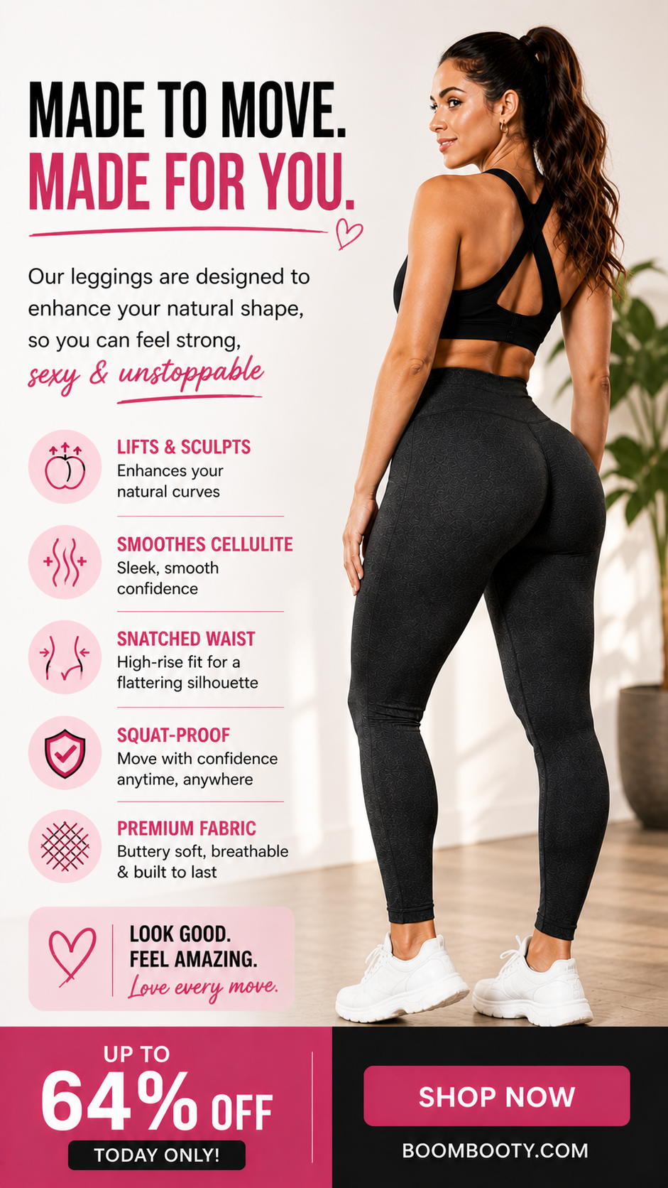 BoomBooty Facebook ad: While Stock Lasts