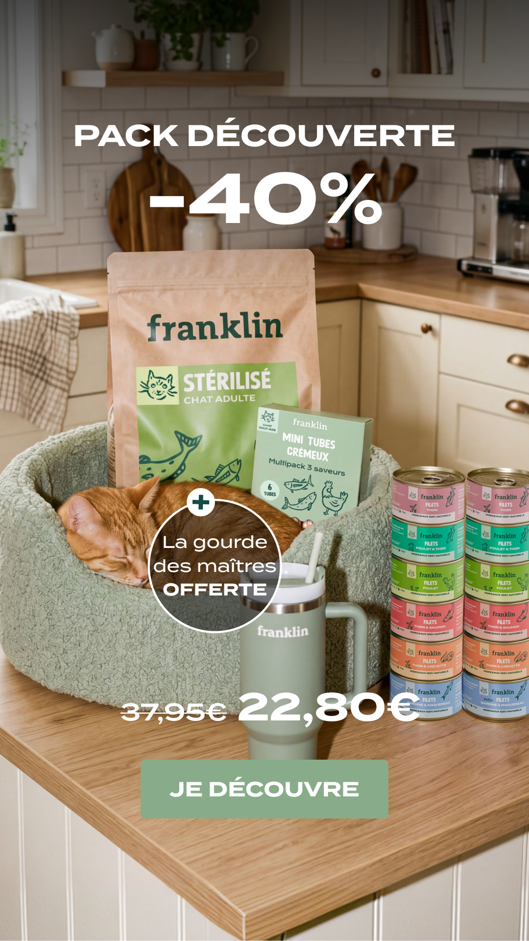 Franklin Pet Food Facebook ad