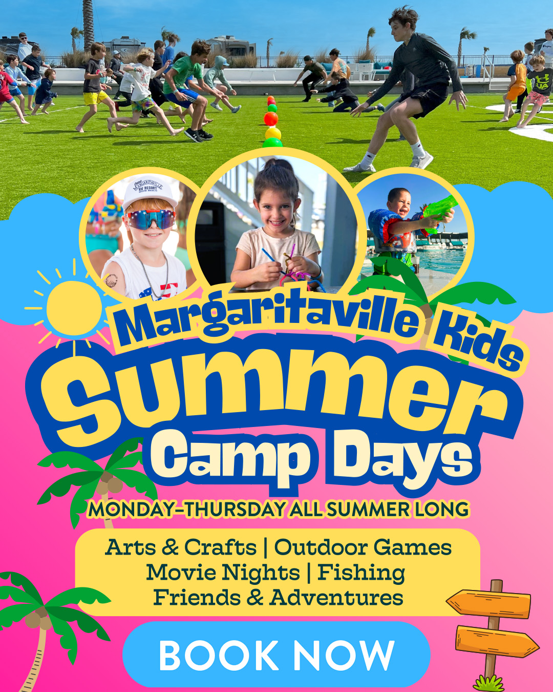 Camp Margaritaville Resort Crystal Beach Facebook ad