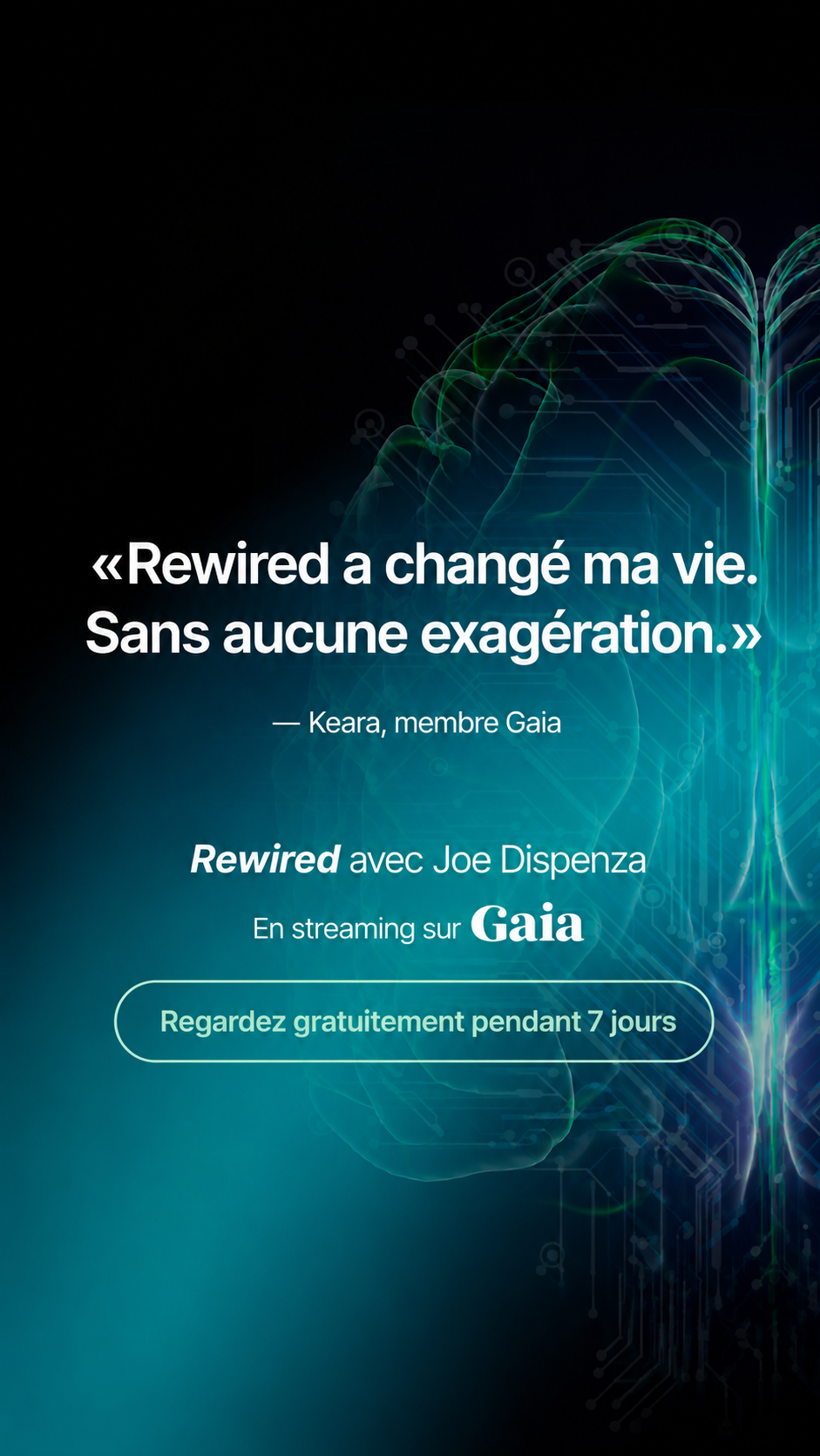 Nous Sommes Gaia Facebook ad