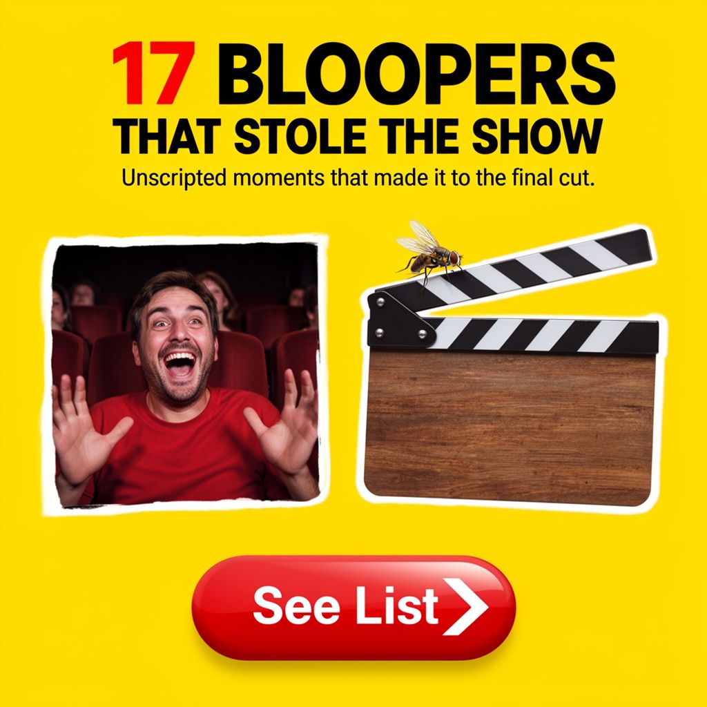 Answer Expert Facebook ad: 17 Hilarious Movie Bloopers That Made the Cut (See List)