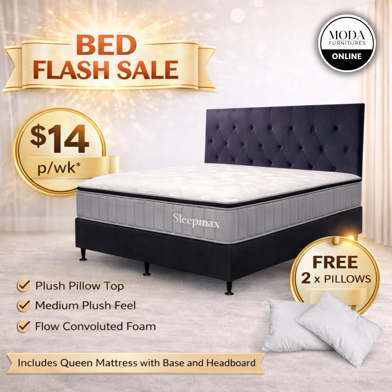 MODA Furnitures - Auckland Facebook ad