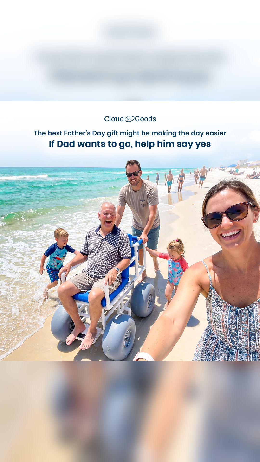 Cloud of Goods Facebook ad