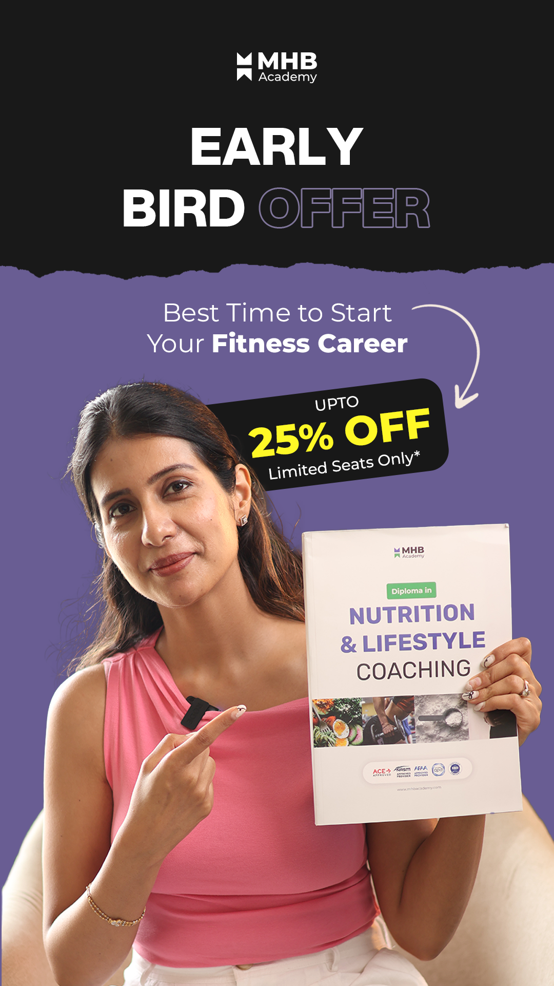 MHB Academy Facebook ad