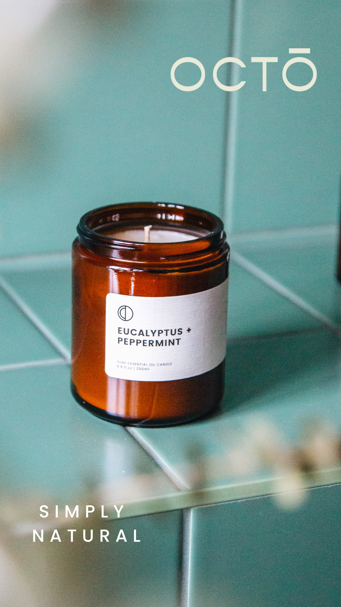Octō Soy Wax Candles Facebook ad from Jul 23, 2024
