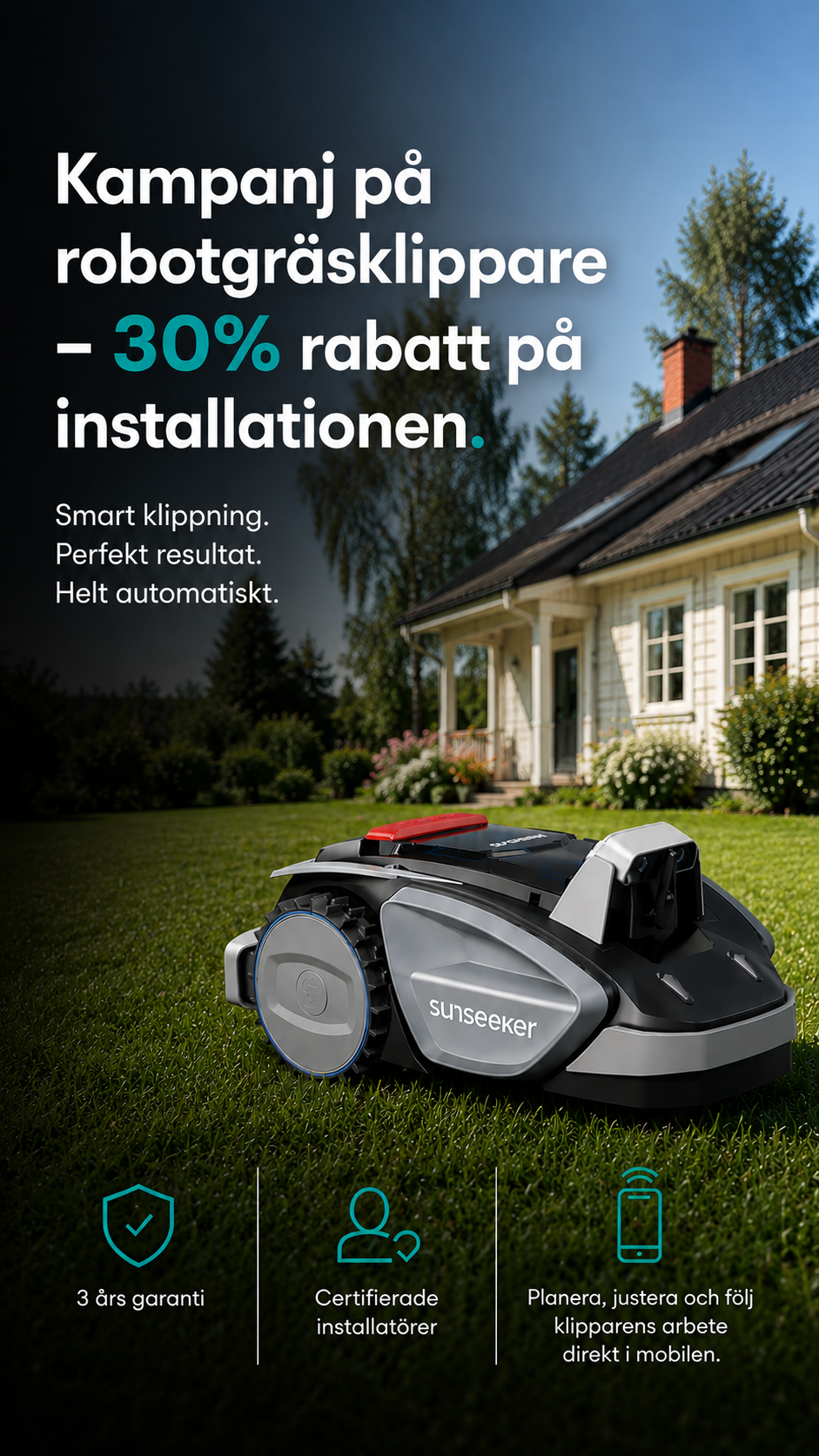 Billingens Hushållsservice Facebook ad from May 22, 2026