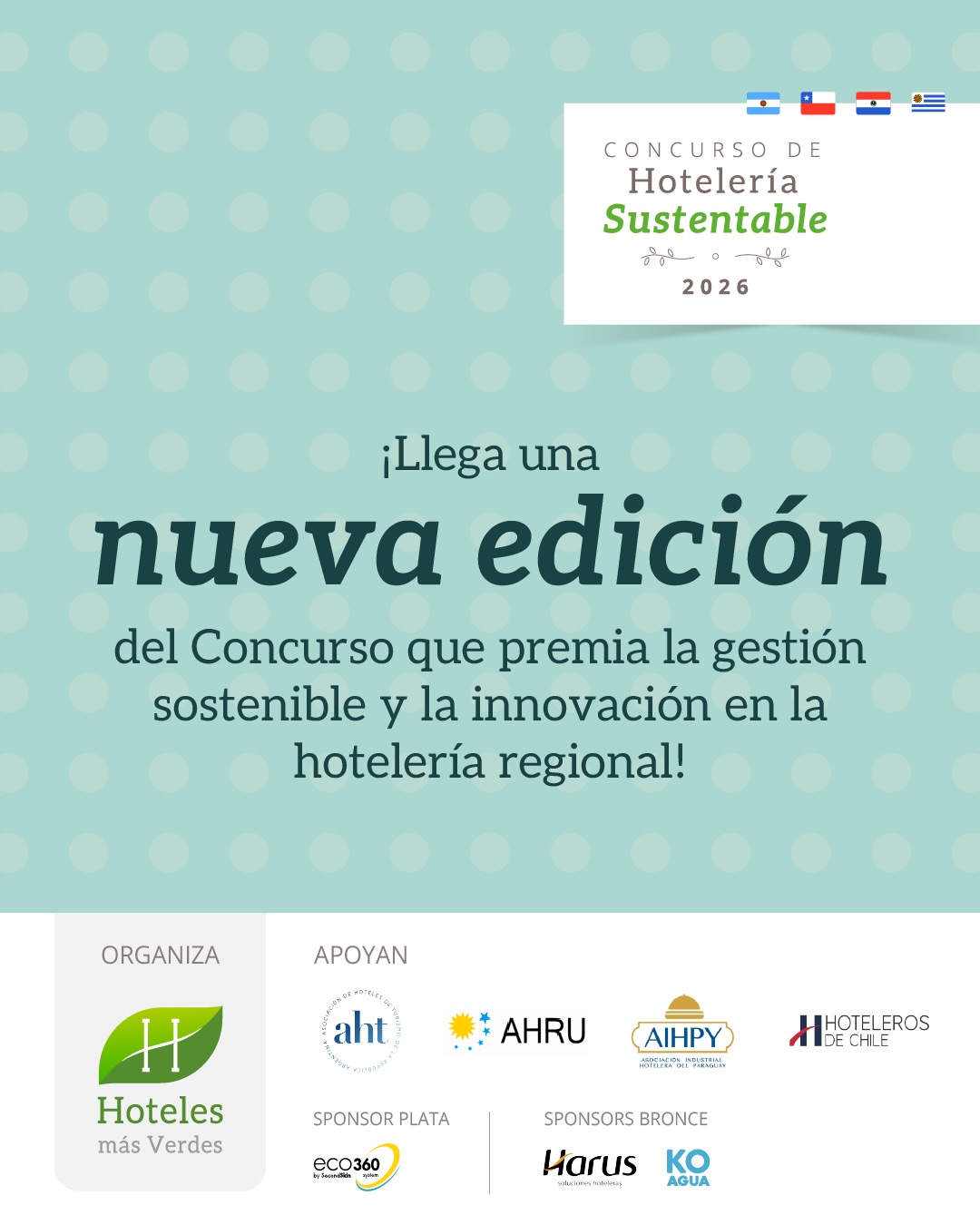 Hoteles más Verdes Facebook ad: ¡Vuelve el Concurso de Hotelería Sustentable!