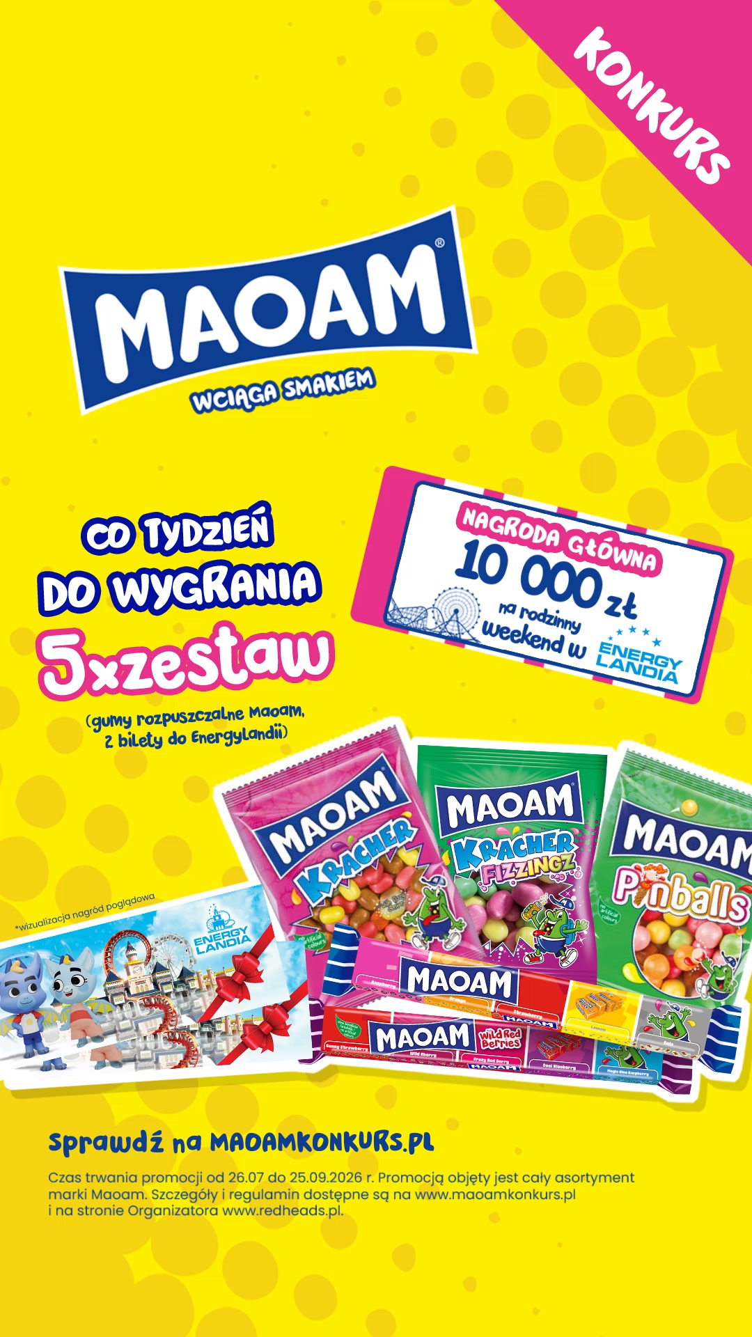 MAOAM PL Facebook ad: MAOAM SUPERKONKURS