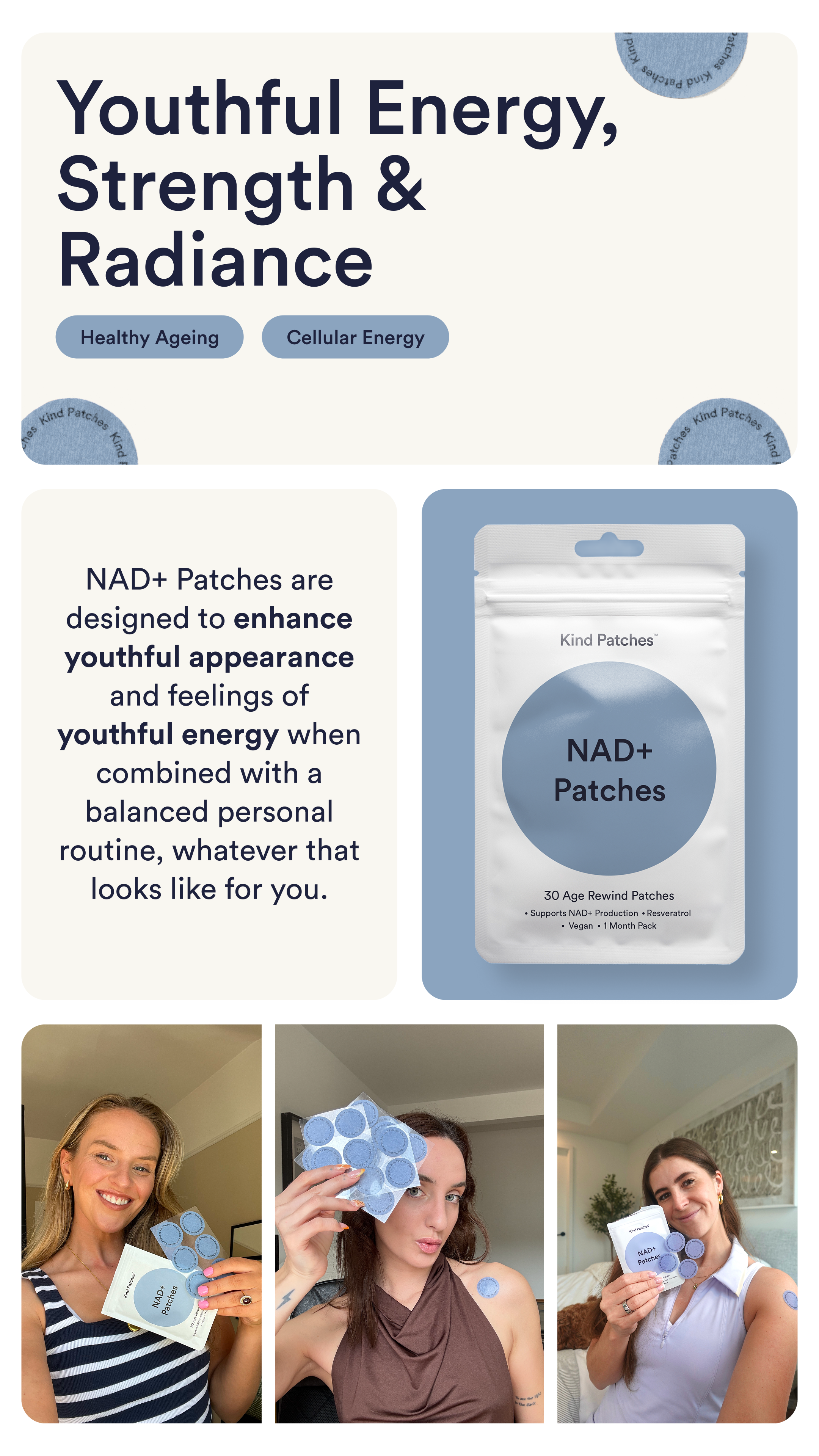Kind Patches Facebook ad