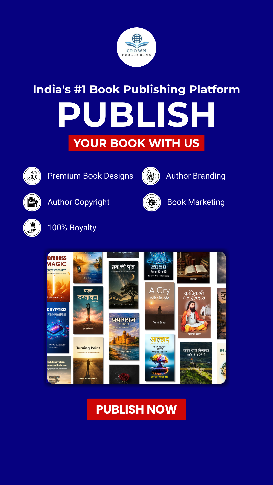 Crown Publishing Facebook ad from Jul 19, 2026