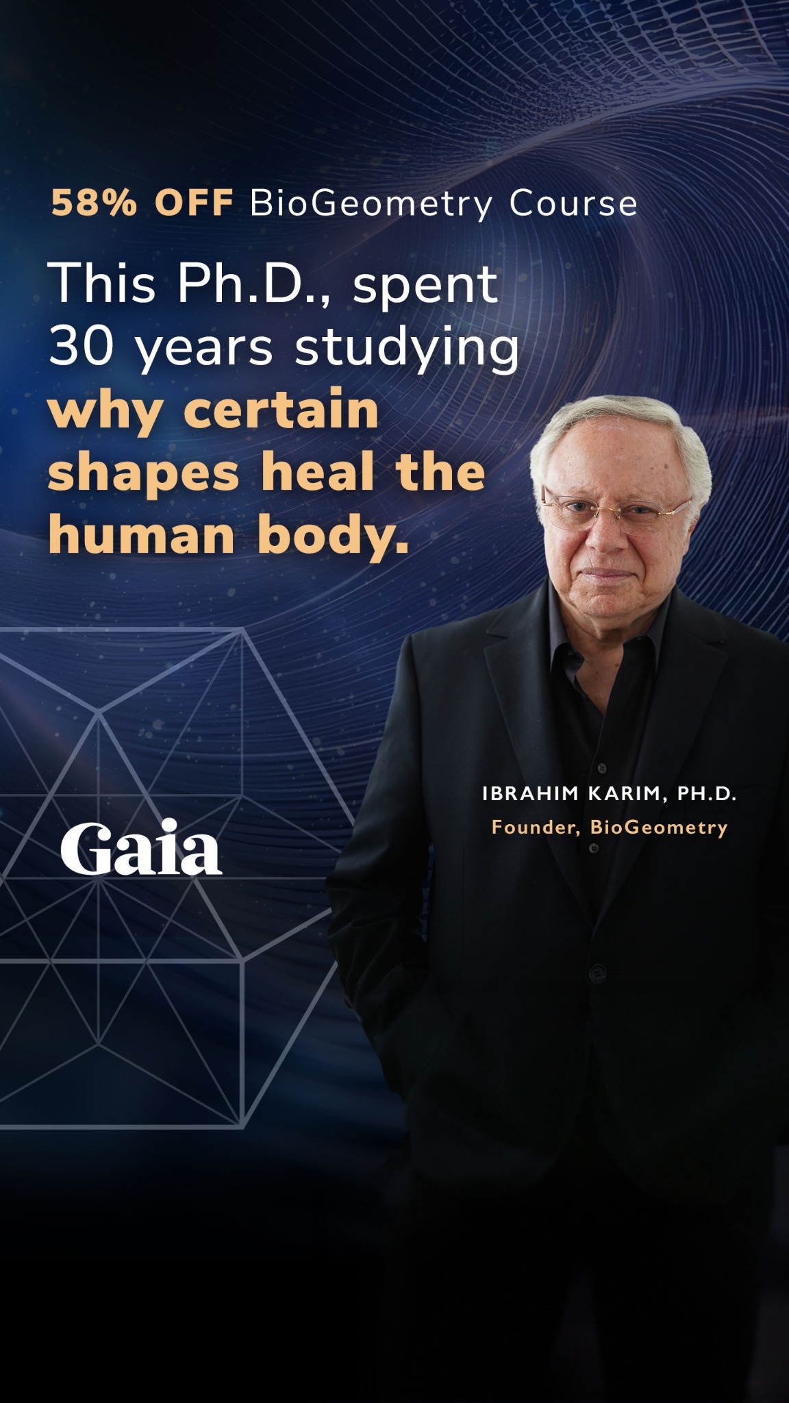 Gaia Facebook ad