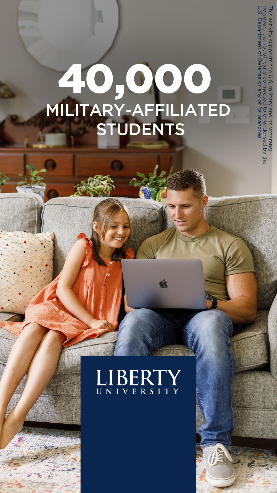Liberty University Facebook ad
