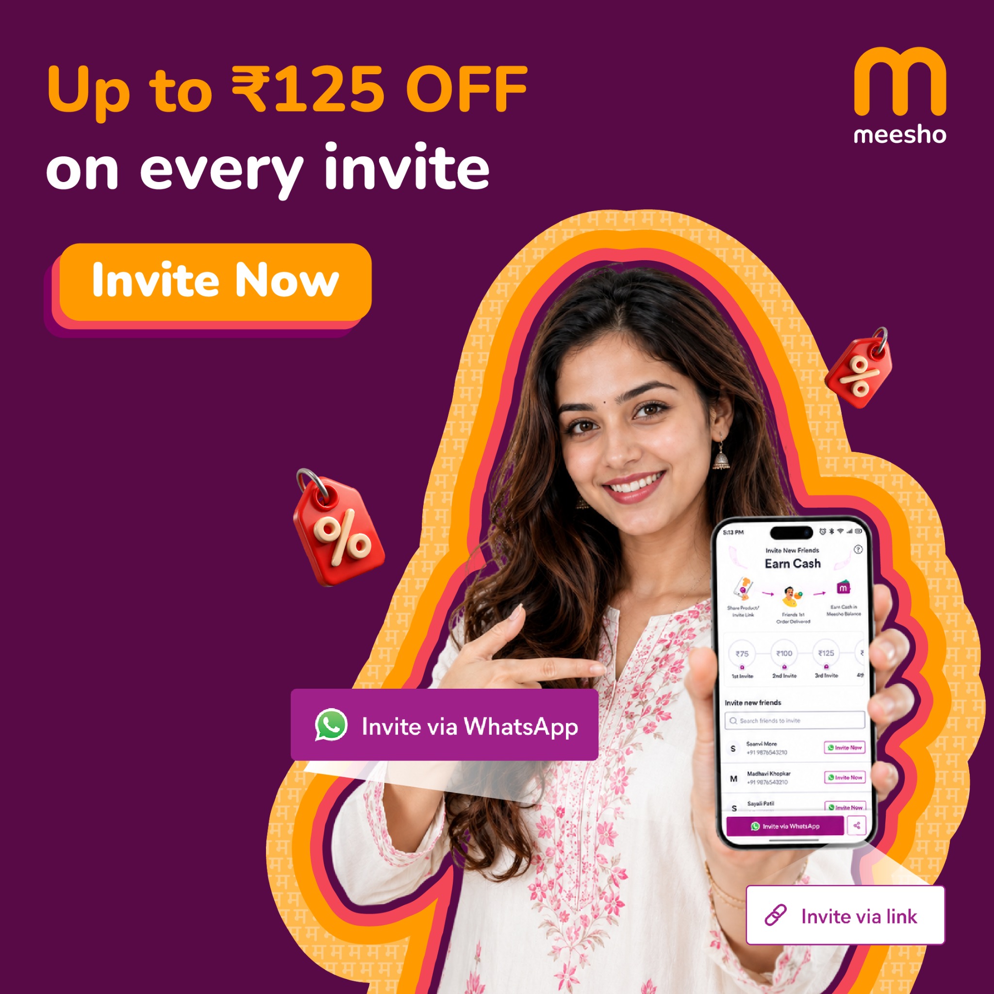 Meesho Facebook ad
