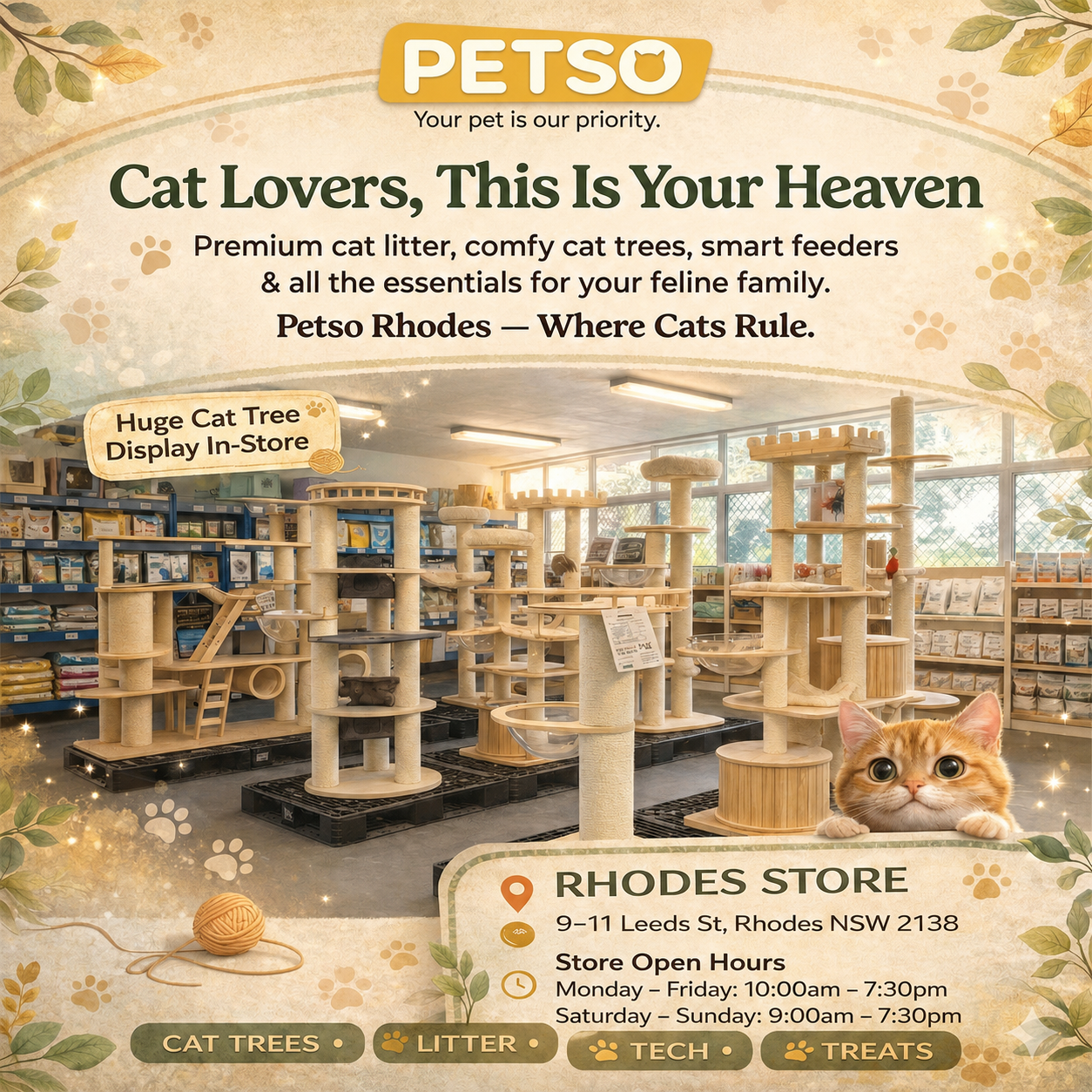 PETSO Facebook ad