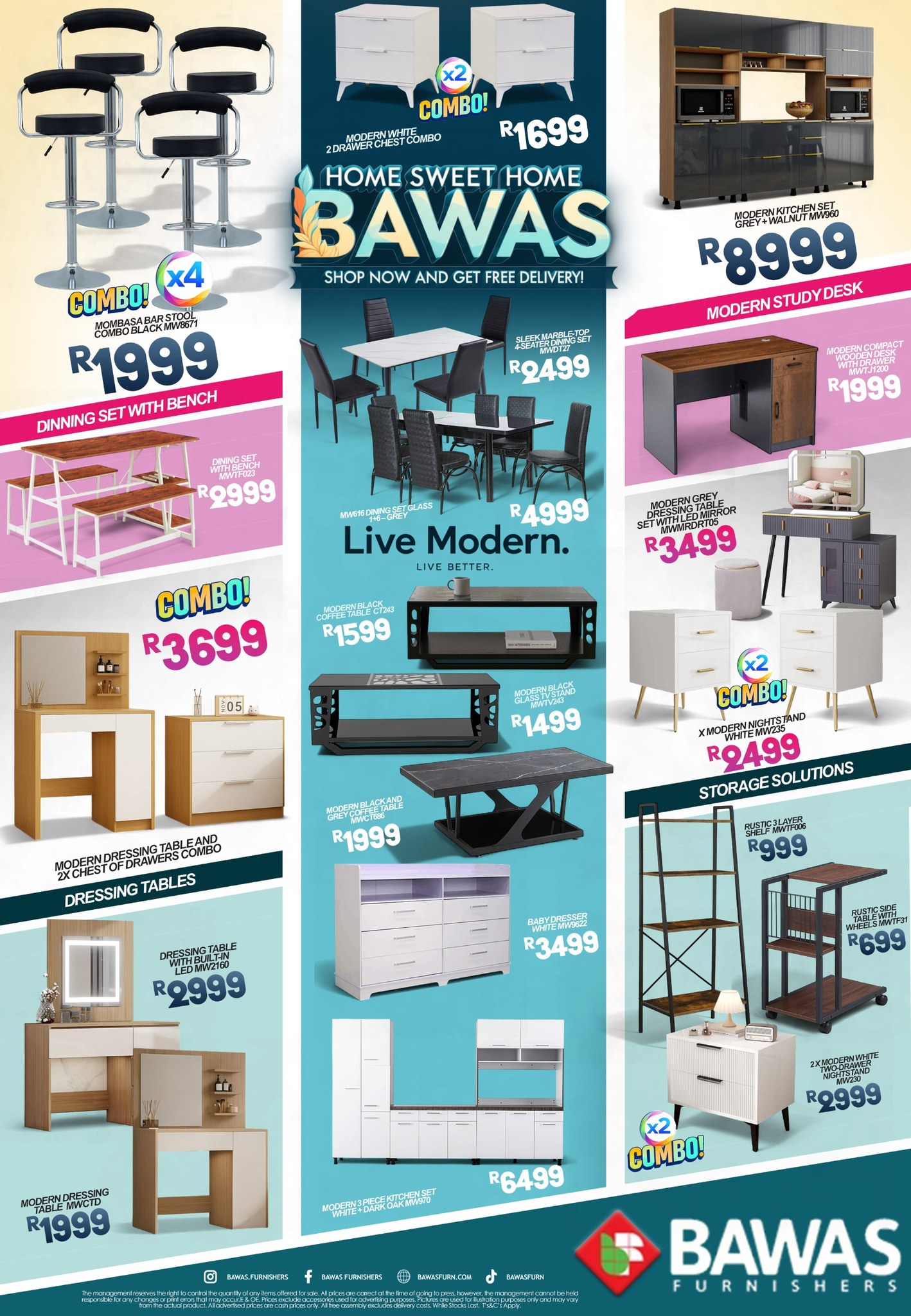 Bawas Furnishers Facebook ad