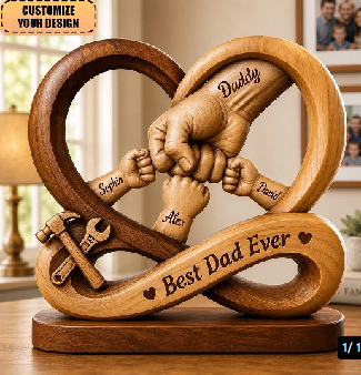 Soufeel Present Facebook ad: The Ultimate Personalized Gift Dad Will Cherish Forever