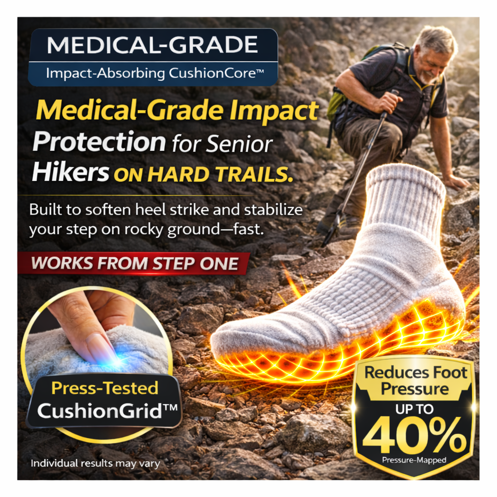 Kya Lively M.D. Facebook ad: Shock-absorbing-socks/special-deal
