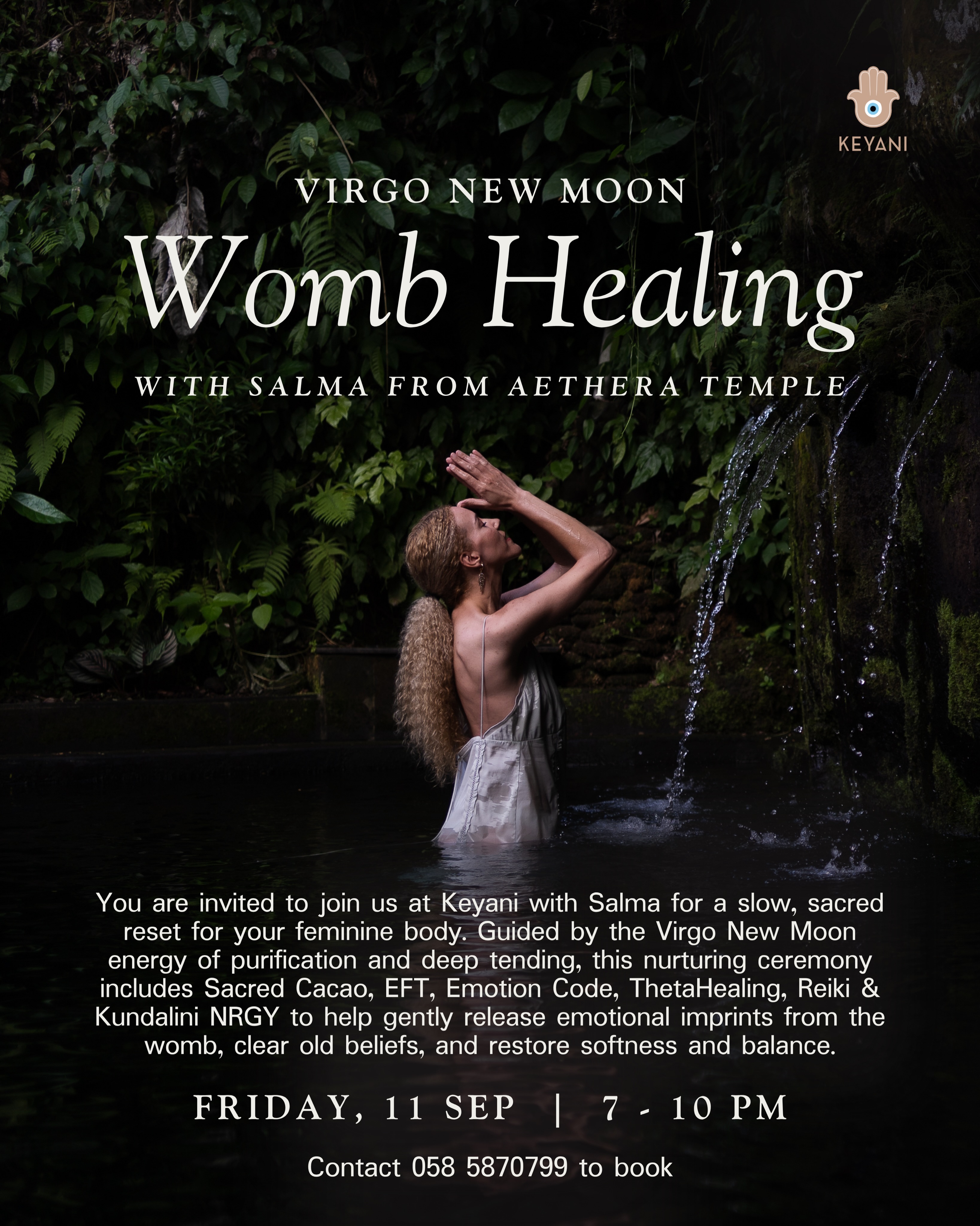 Keyani Wellness Facebook ad: You are invited to join us at Keyani…