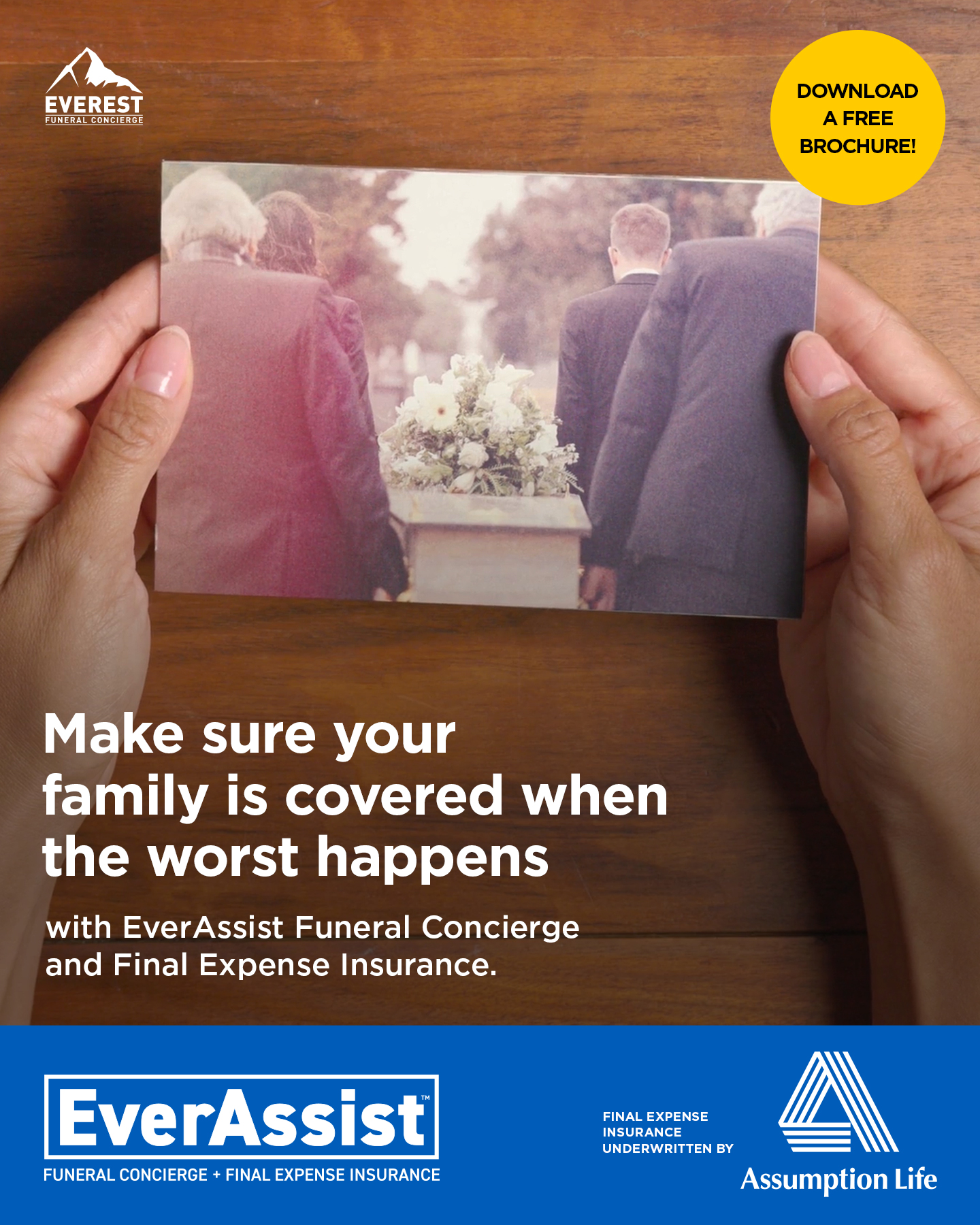 Everest Funeral Concierge Facebook ad
