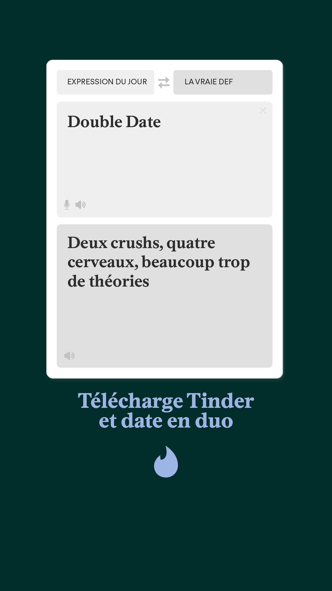 Tinder Facebook ad from Aug 10, 2026