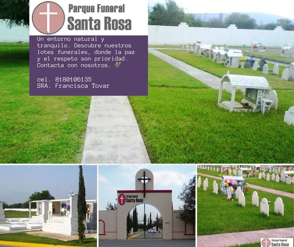 Servicios y Parque Funerales Nuevo León Facebook ad: Parque Funeral Santa Rosa