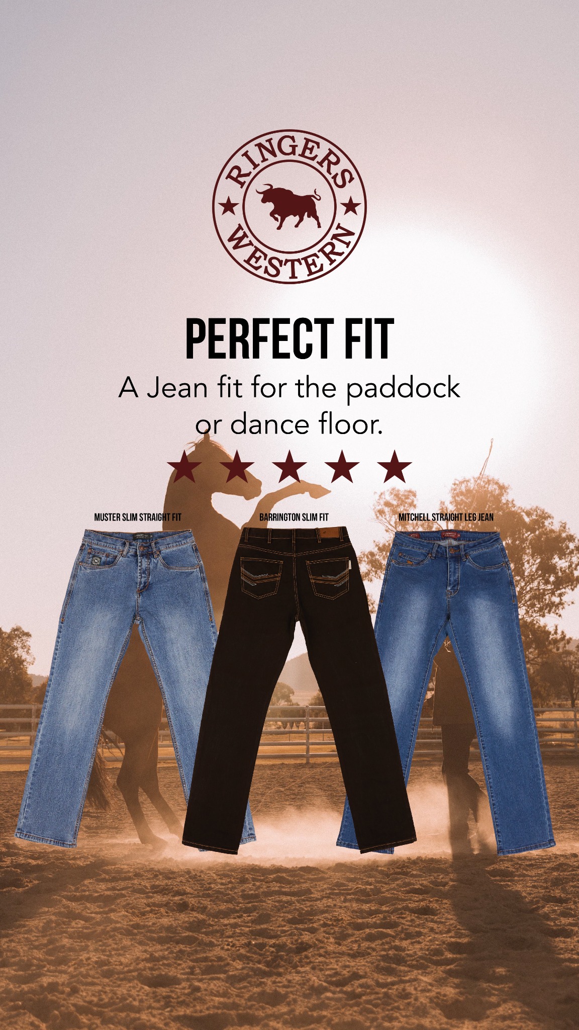 Ringers Western Facebook ad