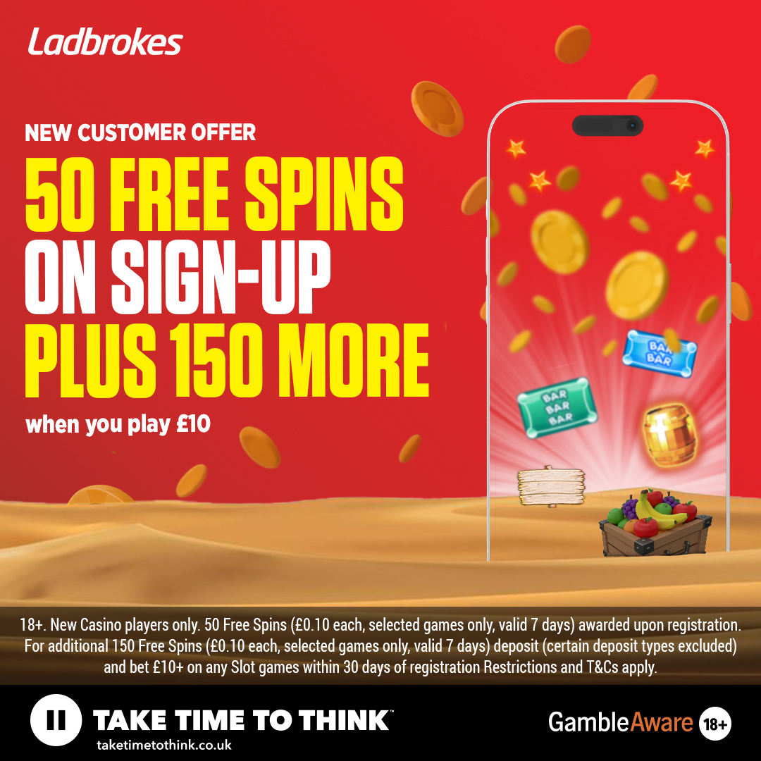 Ladbrokes Facebook ad