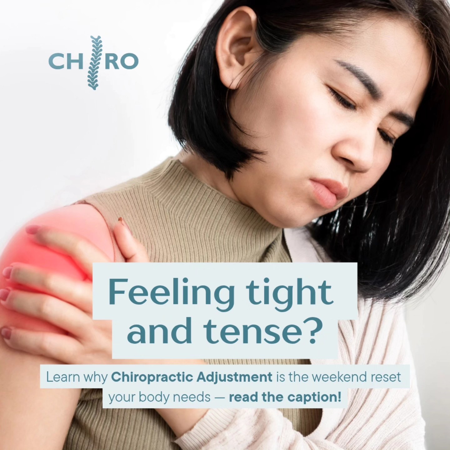 Advance Chiropractic Clinic - APM MAll Cebu Facebook ad: Feeling stiff, sore, or heavy after a long…