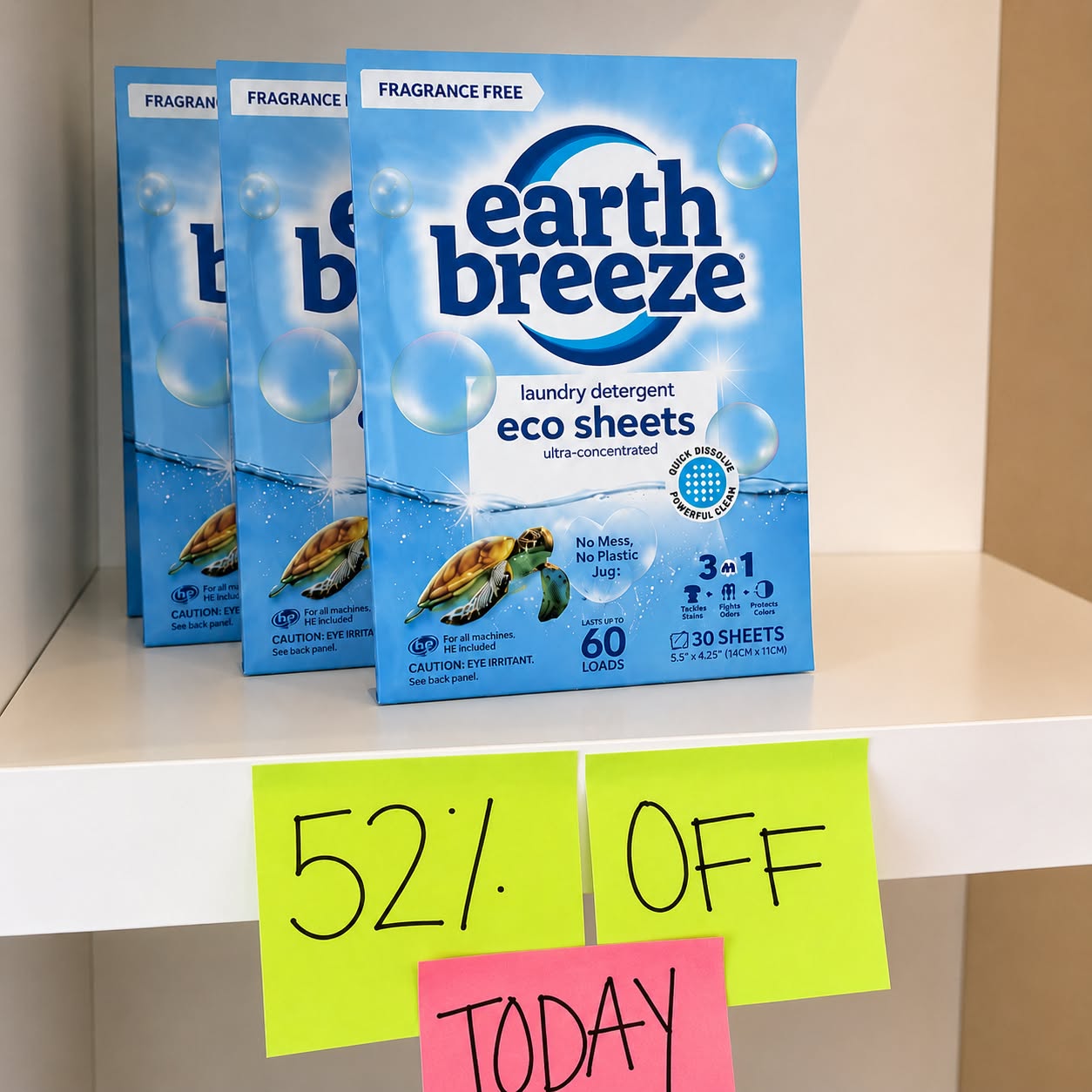 Earth Breeze Facebook ad