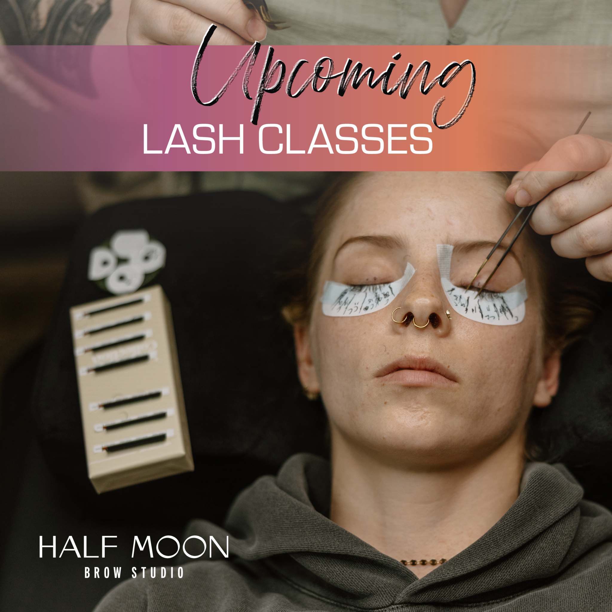 Half Moon Brow Studio Facebook ad
