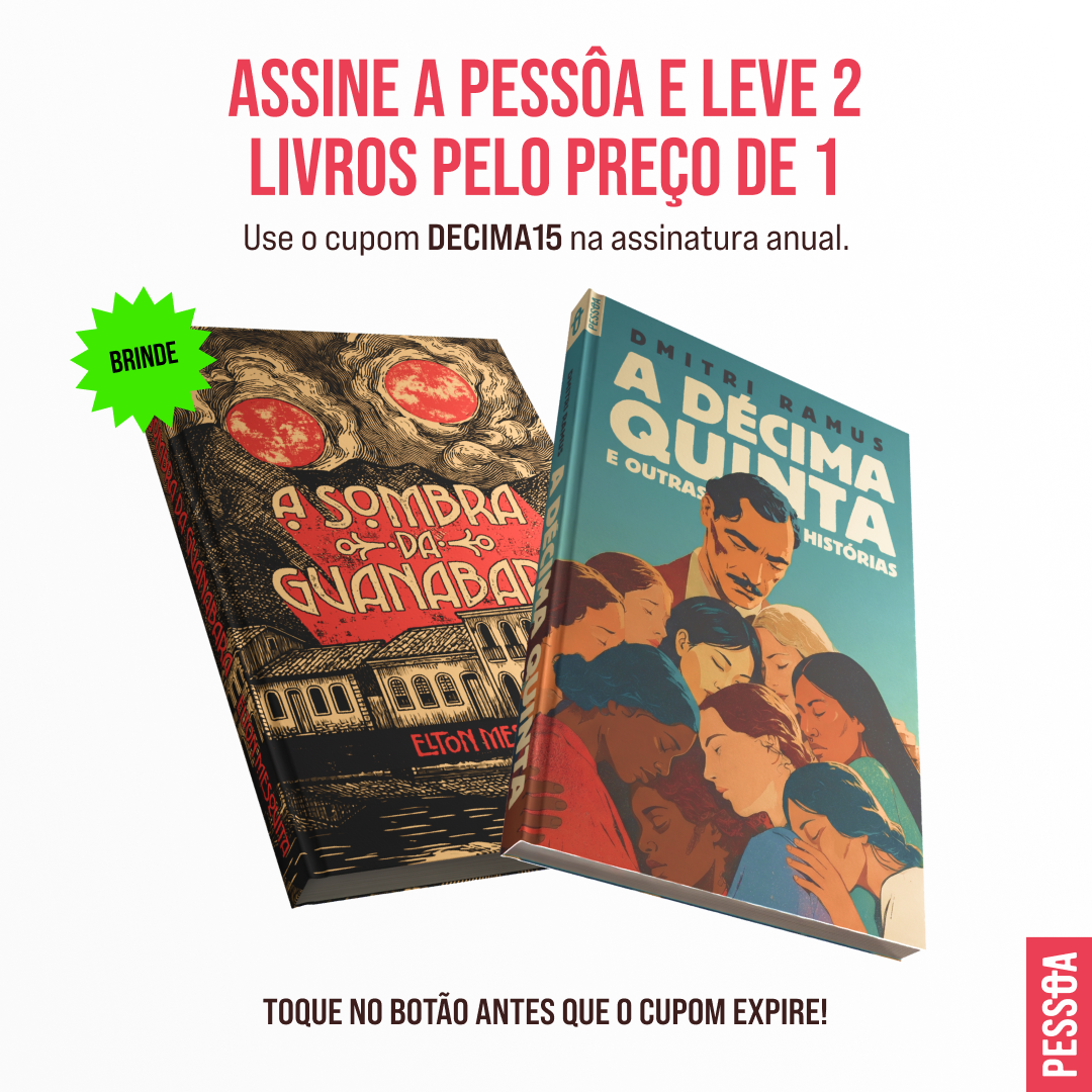 Pessôa Editora Facebook ad: Dois dos lançamentos mais empolgantes da ficção brasileira…