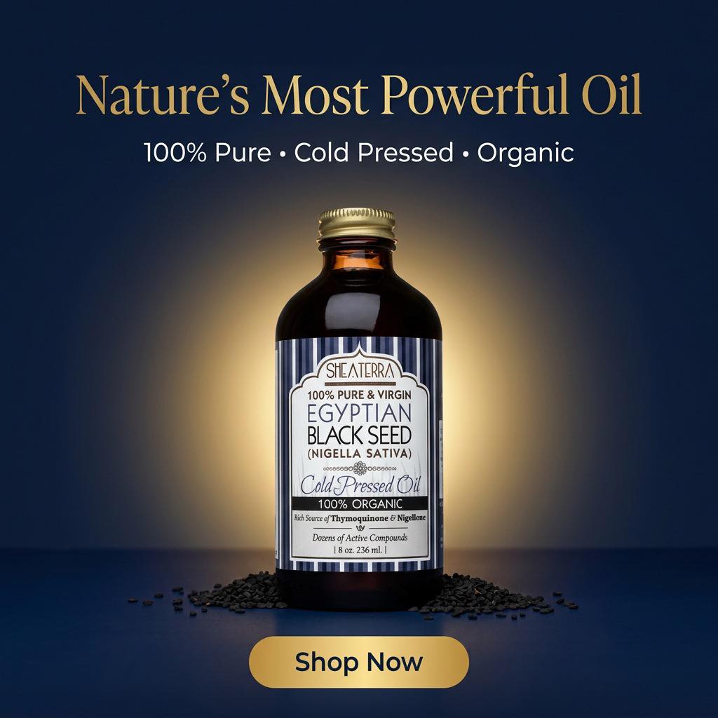 Shea Terra Organics Canada Facebook ad: Shea Terra Skin Care Canada | Shea Butters, Black Soap…