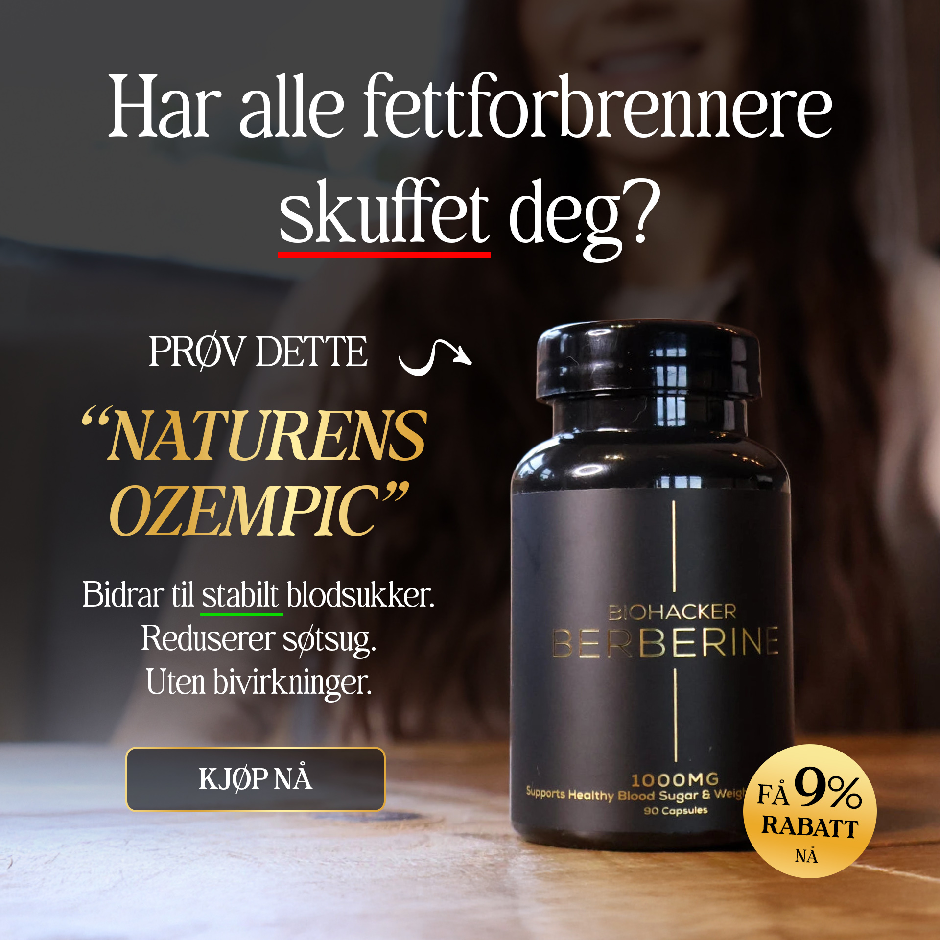 Biohack Facebook ad