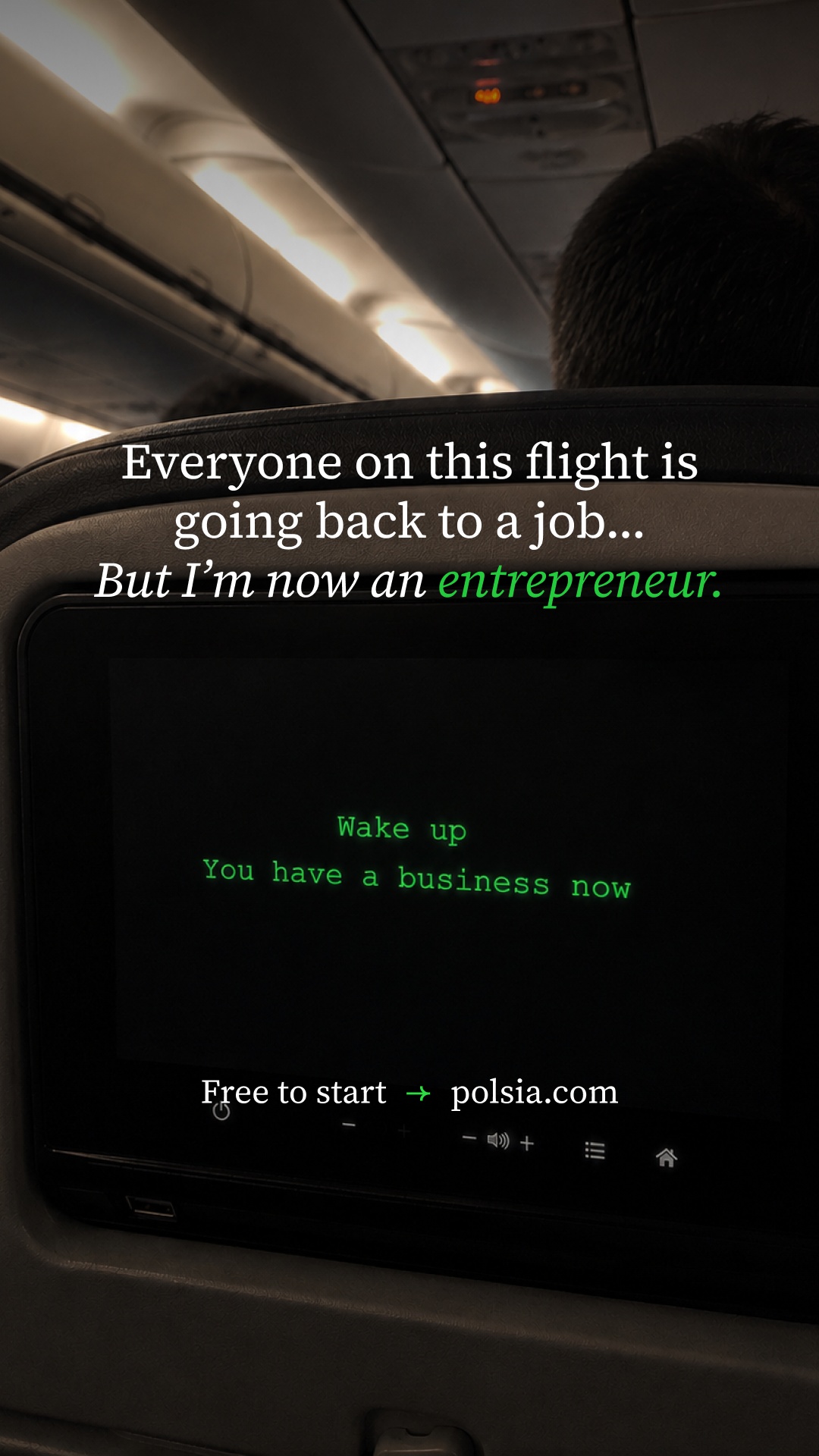 Polsia AI Facebook ad